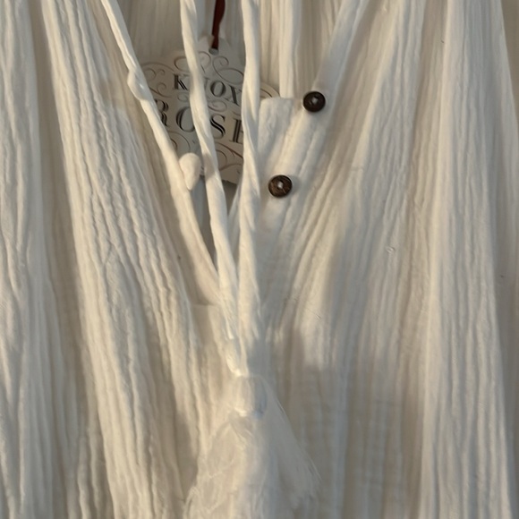 NWT Knox Rose white romper. XL - Picture 9 of 16